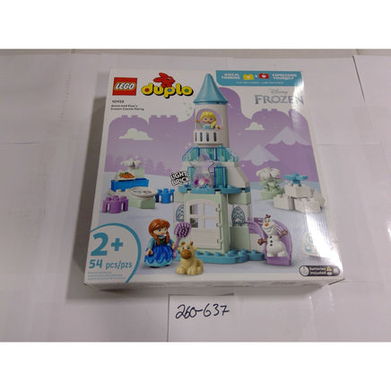 LEGO DUPLO Frozen Castle Party 10455 Kids 54pc Blue NEW Disney Anna Elsa Olaf