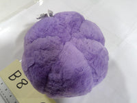 Plush Pumpkin Pillow Stuffed Animal Toy Small Purple Fall Decor Fuzzy Soft