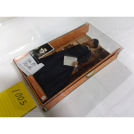 Barbie Ida B. Wells Doll Inspiring Women Series Navy Blue Good NIB HCB94