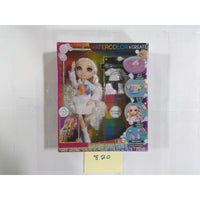 Rainbow High Watercolor & Create DIY Fashion Doll Set White Hair New 594123