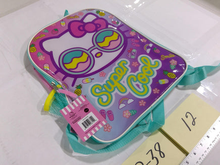 Hello Kitty Super Cool Girls Backpack Multicolor 13" School Adjustable Straps