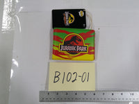 Jurassic Park Wallet Mens Bifold Multicolor Dinosaur Faux Leather Movie