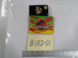 Jurassic Park Wallet Mens Bifold Multicolor Dinosaur Faux Leather Movie