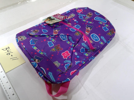 L.O.L. Surprise Purple 13" Girls Backpack Character Print Kids School Bag