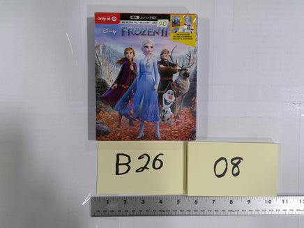 Disney Frozen II 4K Ultra HD Blu-ray Digital Code Limited Edition New Sealed