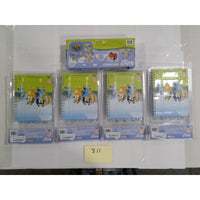 Bluey Stationery Tab Journal Sets and Megamat Play Set Bundle 5pc New Blue Green
