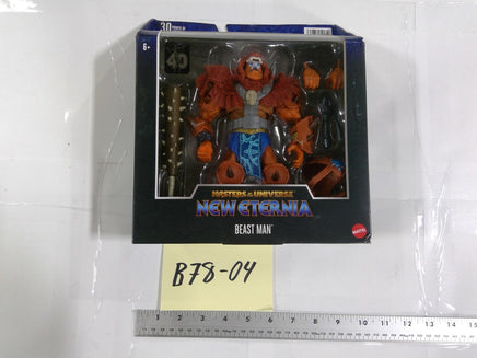 Masters Of The Universe New Eternia Beast Man Action Figure Mattel Orange Toy