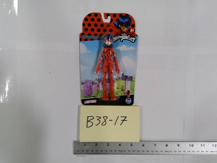 Miraculous Ladybug Bend-Ems Action Figure 5in Carded TCG Toy Red Plastic New