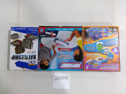 Battleship Grab & Go Hypershot 13 Beavers Family Game Lot 3 New Sealed