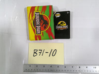 Jurassic Park ID Wallet Boys Bifold Multicolor Dilophosaurus Faux Leather Movie