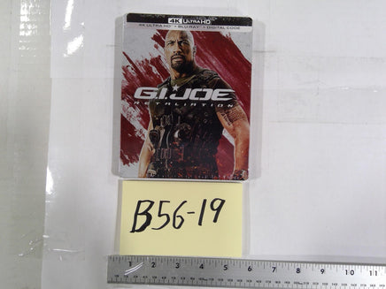 GI Joe Retaliation 4K Ultra HD Blu-ray Steelbook New Sealed Digital Code Action