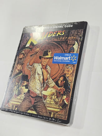 Raiders Of The Lost Ark Blu-ray DVD Digital Code Steelbook Indiana Jones Sealed