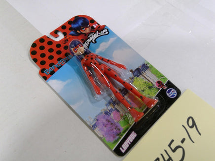 Bend-Ems Miraculous Ladybug Ladybug Action Figure 6in Red Suit Bendable Carded