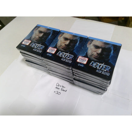 Showtime Dexter New Blood Blu-ray Lot of 30 Brand New Sealed 4-Disc Sets