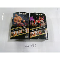 AEW Unrivaled Series 6 Jake Hager Hikaru Shida Action Figure Set New NIB