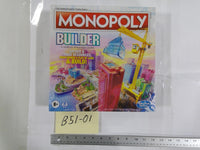 Hasbro Monopoly Builder Family Strategy Board Game 2-4 Players 8+ New Sealed