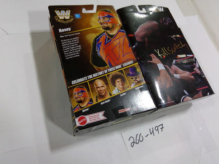 AEW Killswitch WWE Legends Rosey Wrestling Figures Lot Jazwares Mattel Set