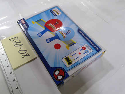 Marvel Spidey And His Amazing Friends Mini Table Tennis Tabletop Set 3+ New Toy
