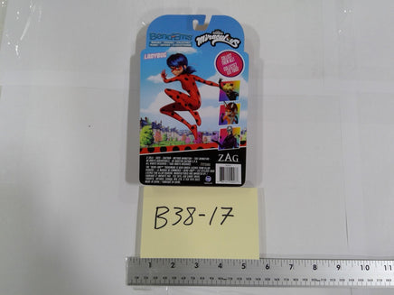 Miraculous Ladybug Bend-Ems Action Figure 5in Carded TCG Toy Red Plastic New