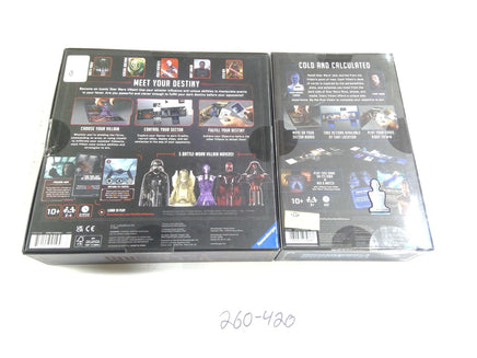 Star Wars Villainous Power Dark Side Cold Tactics Ravensburger Lot New Sealed
