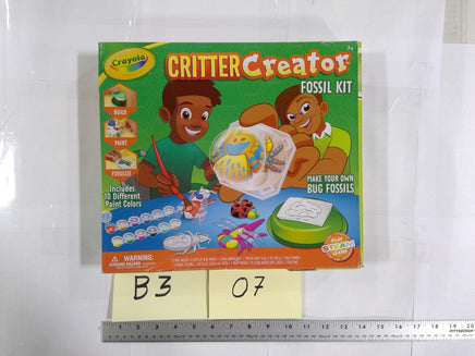 Crayola Critter Creator Fossil Kit Bug Fossils STEAM Activity Toy 7+ New Sealed