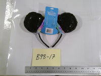 Minnie Mouse Headband Girls One Size Multicolor Sequin Ears Tie-Dye Disney New