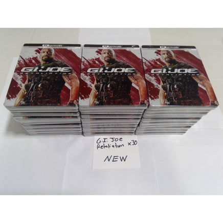 Paramount G.I. Joe Retaliation 4K UHD Blu-ray Steelbook New Sealed Lot of 30