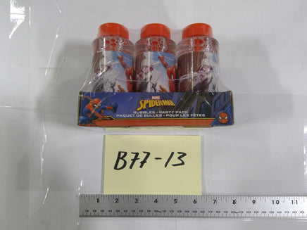 Disney Marvel Spider-Man Bubbles Party Pack 6 Bottles Kids Toy 3+ New Multicolor