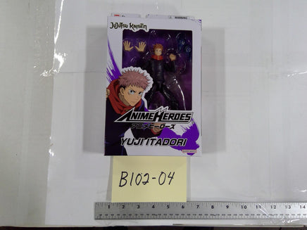 Jujutsu Kaisen Anime Heroes Yuji Itadori Action Figure Bandai Toy New Multicolor