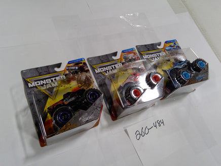 Monster Jam Wild Side ThunderROARus Megalodon Truck Lot 3 Spin Master New Sealed