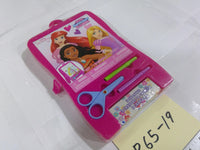 Disney Princess Mini Activity Easel Set Kids 3+ Crayons Scissors Pink Toy New