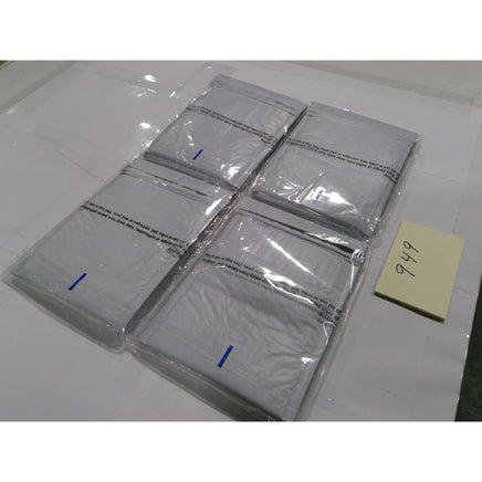 Bazic Bubble Mailer Unisex #0 White New 16 Pack 6x9.25 Self Seal Poly Padded