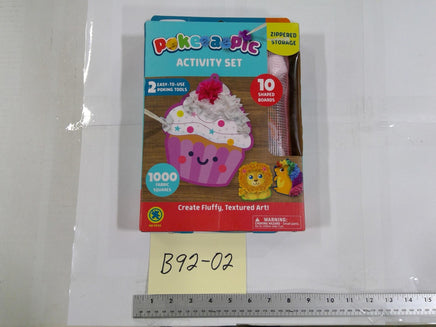 Chuckle & Roar Poke A Pic Activity Set 10 Shaped Artboards 1000 Squares New