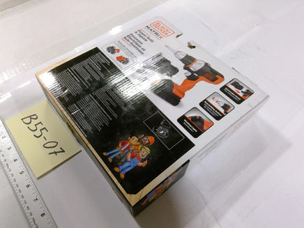 BLACK+DECKER Matrix Junior Power Drill & Jigsaw Kids Roleplay Toy 3+ Orange