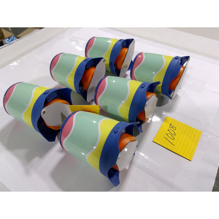 Sun Squad Cyclone Bubble Machine 6 Pack Kids Multicolor New Battery Operated