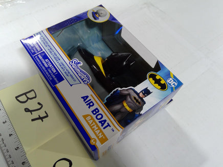 DC Batman SwimWays Air Boat Pool Toy Kids 4+ Bath Water Play Black New Toy