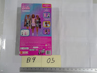 Barbie 12in Fashion Doll Silver Dress Outfit Hair Accessories New In Box Mattel