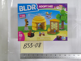 BLDR Adopt Me Coffee Shop 0010 225 Pieces 8+ Building Toy Set Multicolor New