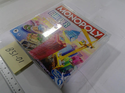 Hasbro Monopoly Builder Family Strategy Board Game 2-4 Players 8+ New Sealed