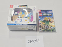 PowerA Super Mario Wireless Controller Nintendo Switch + LEGO Worlds Game New