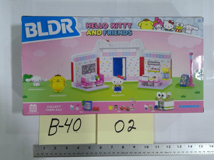 BLDR Hello Kitty & Friends Dream Cafe 0076 354 Pieces 8+ Building Toy Set New