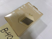 Retro Speaker Wireless Portable Yellow 3W Micro USB Charging Cable New Box