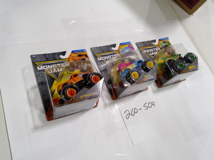 Monster Jam 1:64 Trucks Lot 6 El Toro Loco Dragon Avenger Spin Master New Sealed