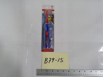 Brush Buddies Transformers Sonic Electric Toothbrush Kids Boys Soft Blue New