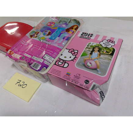 Disney Ariel Moana Hello Kitty Hopper Bundle Kids Toys NEW Damaged Boxes