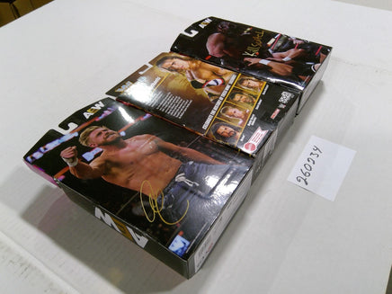 AEW WWE Shawn Michaels Orange Cassidy Killswitch Figure Lot 3 Mattel New