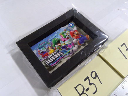 Super Mario Bros Wonder Nintendo Shadow Box Framed Art Print New Sealed