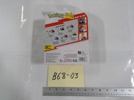 Pokemon Alolan Vulpix Clip N Go Great Ball Action Figure Jazwares Toy New