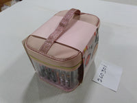 FAO Schwarz Girls Makeup Set Pink Cosmetic Bag Eye Shadow Lipstick Toy Kit Gift