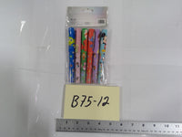 Disney 100 Kids Pens 6 Pack Multicolor Character Cartoon Writing Set Disney